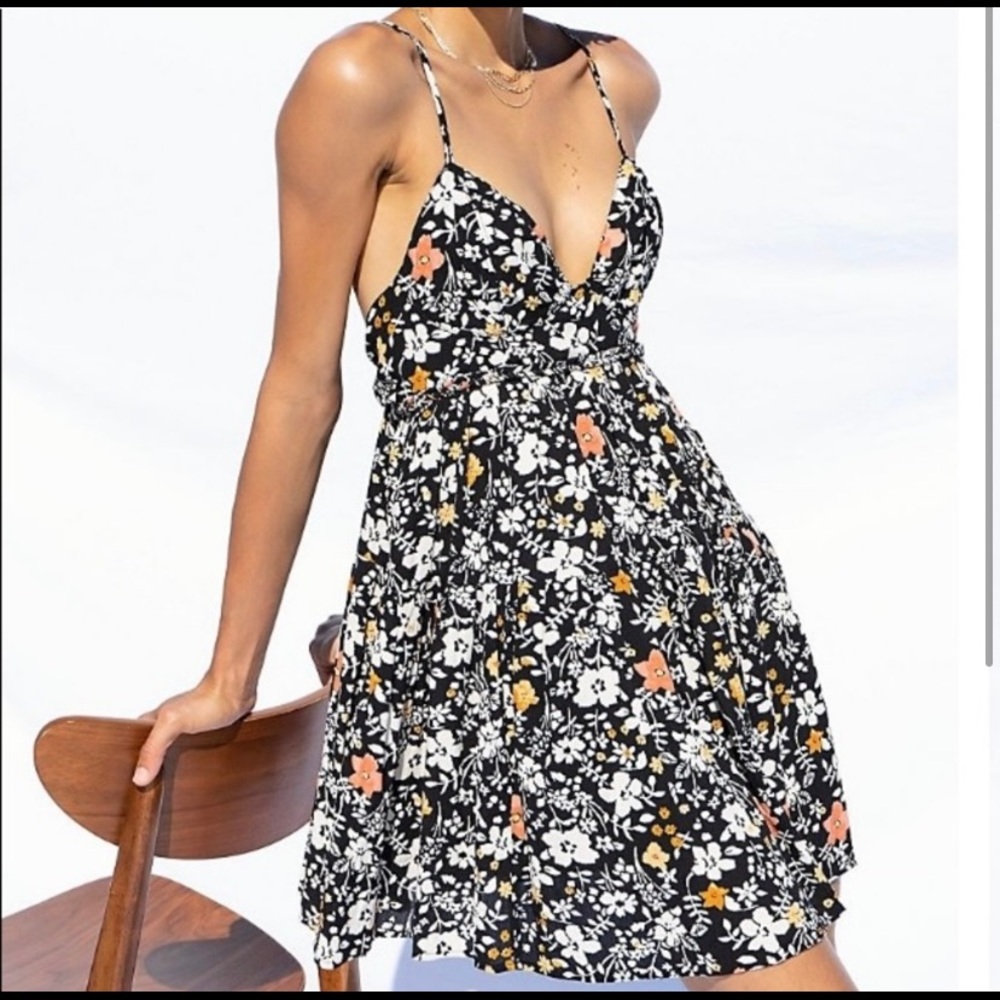 Floral free people dress NWT